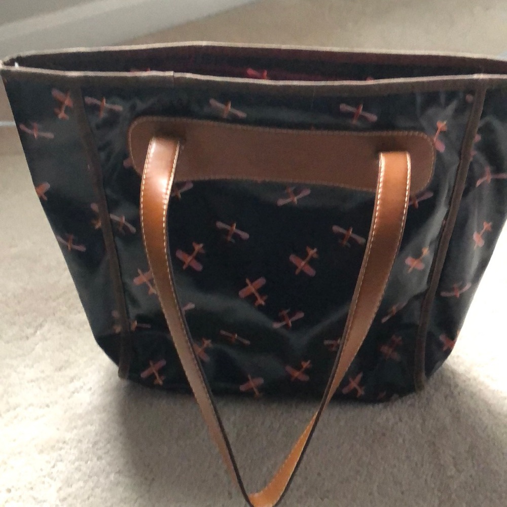 Fossil airplane purse